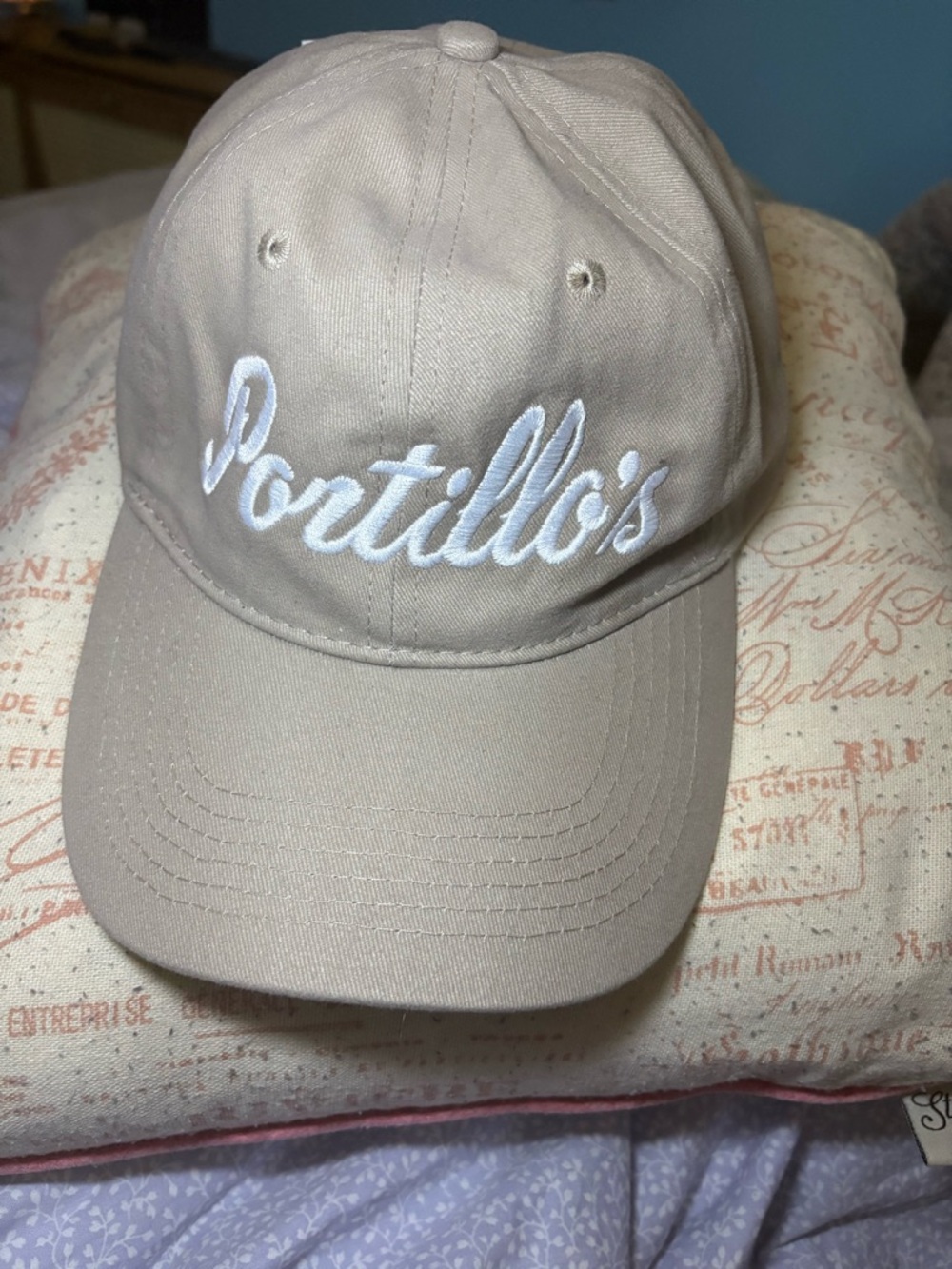 Portillo’s Beige Men’s Baseball Cap